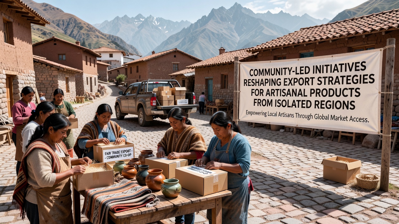 How Community-Led Initiatives Are Reshaping Export Strategies for Artisanal Products from Isolated Regions
