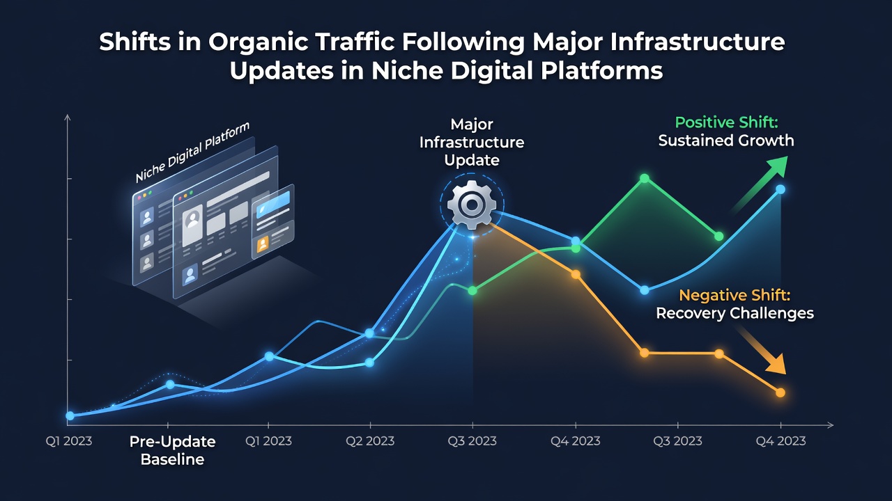 Shifts in Organic Traffic Following Major Infrastructure Updates in Niche Digital Platforms